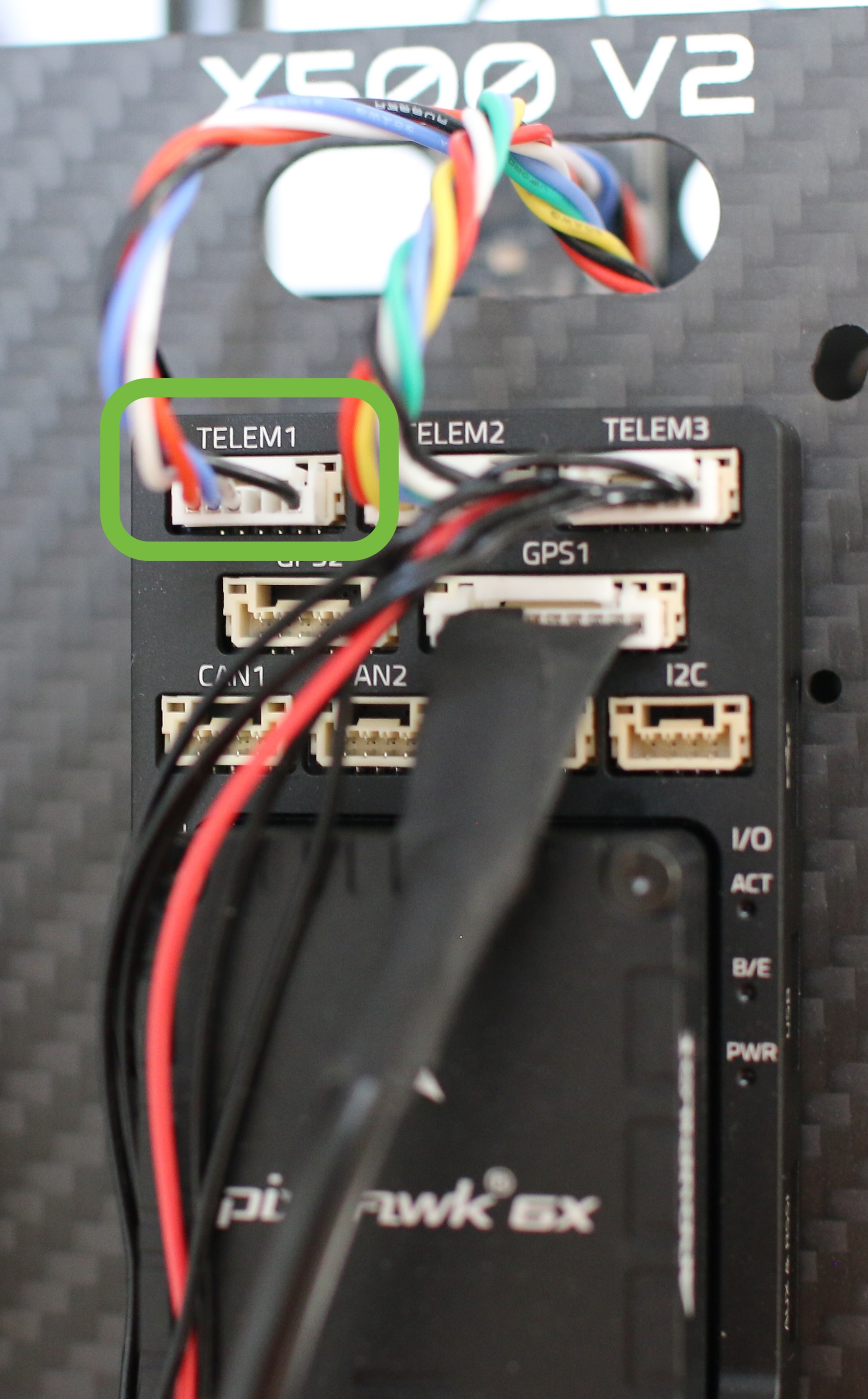 Landmark module Pixhawk connection